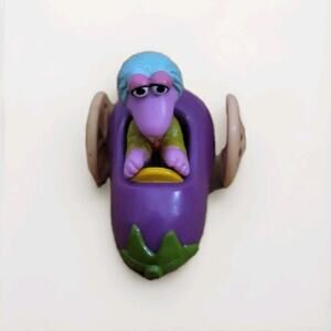 1988 McDonald’s Fraggle Rock Boober Veggie Car Pull-Back Toy – Jim Henson